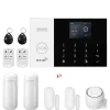 Smart Alarm System, Mobil Kontroll, Rörelsedetektionssensorer,EU-kontakt, B