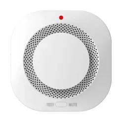 Smart brandvarnare med Wi-Fi och appnotiser i realtid – Utbytbart batteri, Fjärrövervakning för ökad säkerhet i hemmet Rök- & Koloxiddetektorer