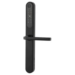 Smart dörrlås, fingeravtrycksåtkomst, USB nödkraft,12X1.35CM, Ja