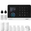 Smart Hem Larm System, Trådlös Anslutning, Kompatibel med Smart Life,EU-kontakt, C-2G