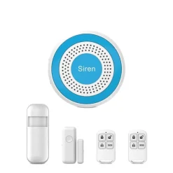 New Smart Hem Säkerhetssystem, Trådlös Anslutning, APP Kontroll,A-EU Hemlarmsystem