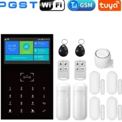Discount Smart Hemlarmssystem, Trådlös Kontroll, Flerzonstäckning,EU-kontakt, C-2G Hemlarmsystem