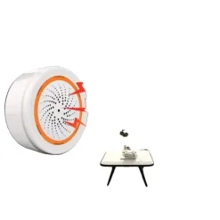Smart Siren, 90dB Larm, Fjärrkontroll,Zigbee Siren