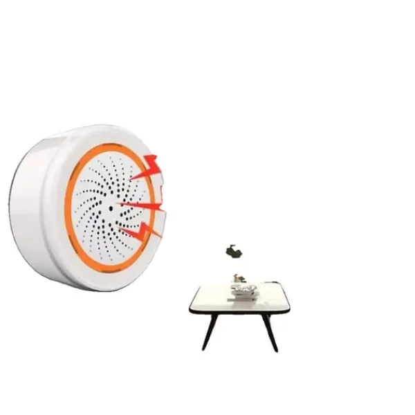 Smart Siren, 90dB Larm, Fjärrkontroll,Zigbee Siren