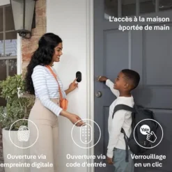 New Smart tangentbord - YALE - Biometrisk - Upp till 10 användare på tangentbordet Sensorer Till Säkerhetssystem