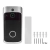 Smart WiFi videodörrklocka - enkel installation, 720P nattseende, trådlös rörelsedetektion - perfekt för hemsäkerhet
