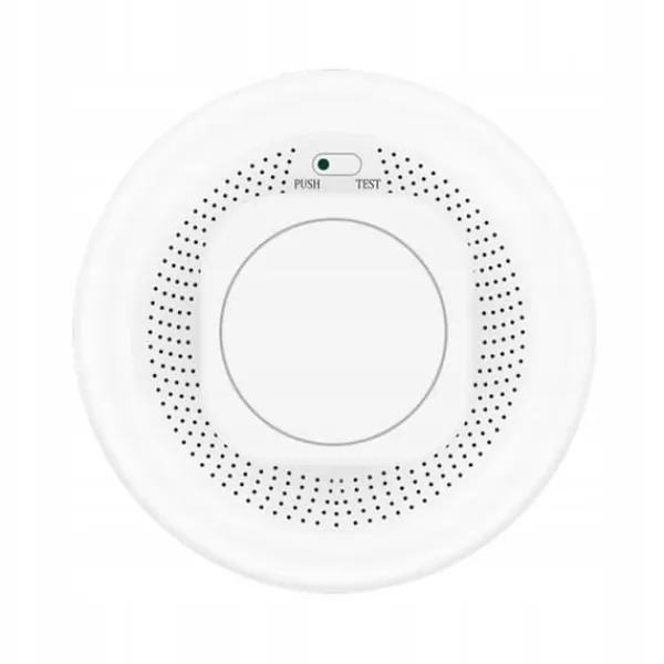 Outlet Smart Zigbee rökdetektor - MOES - Brandsäkert material - Smartphone-notifikationer - Ljudlarm Rök- & Koloxiddetektorer