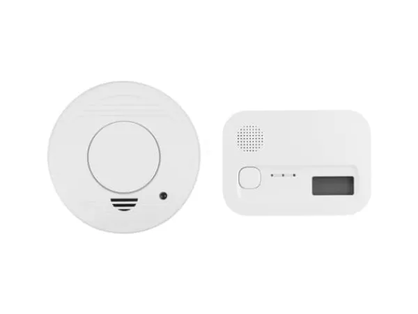 Smartwares FSE-19204, 40 m², 85 dB, Vit, Batteri, 4,5 V