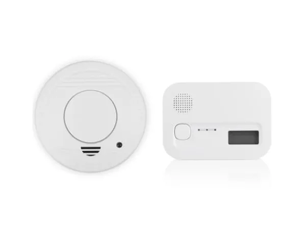 Smartwares FSE-19204, 40 m², 85 dB, Vit, Batteri, 4,5 V
