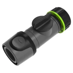 Outlet Snabbslanganslutning med kontrollventil 3/4" EXP STALCO GARDEN Bevattning