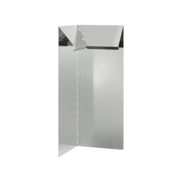 Snigelavskärmande i galvaniserat stål - - Silver - 10x10x25 cm - Hållbar - Utomhus - Montering krävs Skadedjursfällor