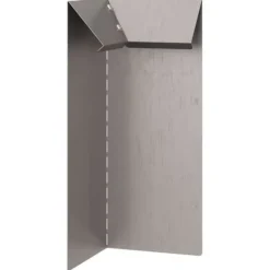 Best Snigelavvisande grill i Corten-stål - - Paket med 4 - 10x10x25 cm - Rost - Utomhus - Hållbar Skadedjursfällor