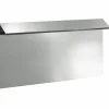 Snigelgrill i galvaniserat stål - - Silverfärgad - 50x3,5x25 cm - Hållbar - Utomhus - Montering krävs Skadedjursfällor