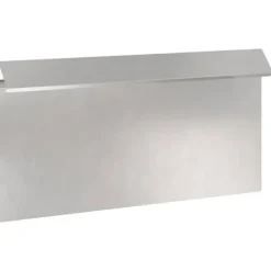 vidaXL Snigelgrill i rostfritt stål - - 50x3,5x25 cm - Silver - Utomhus - Hållbar - Montering krävs