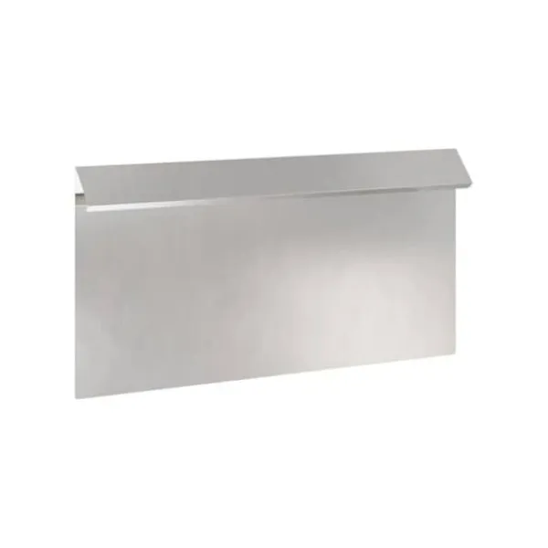 vidaXL Snigelgrill i rostfritt stål - - 50x3,5x25 cm - Silver - Utomhus - Hållbar - Montering krävs