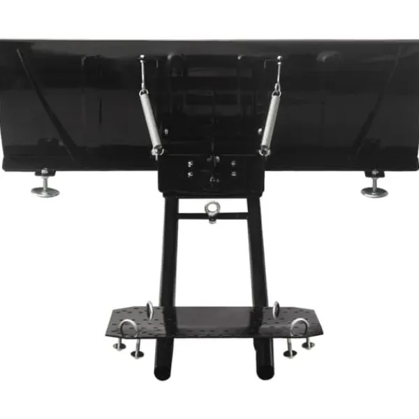 Snöplog för ATV - Justerbart stålblad för effektiv snöröjning | Färg: Svart | Storlek: 115x38 cm