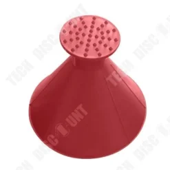Discount Snöskrapa - TD® - Magisk Kon - Diameter 14,5 cm - Färg Röd - Praktisk och Hållbar Snöborttagning