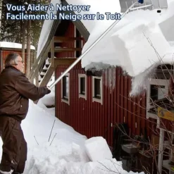 Best Snöskyffel, 160-610 cm, Silver Snöborttagning