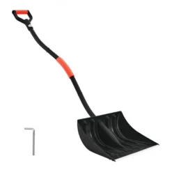 Best Snöskyffel, 140x42 cm, Svart, Aluminiumblad Snöborttagning