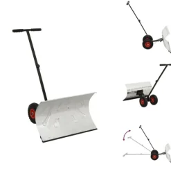 Best Snöskyfflar - Living Snöskyffel med hjul Snöborttagning