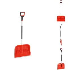 Snöskyfflar - Living Snöskyffel röd 136 cm aluminium