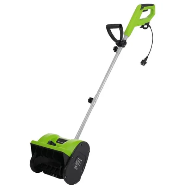 Clearance Snöslunga, Högpresterande, Kompakt Design,Elektrisk, grön, EU Snöborttagning