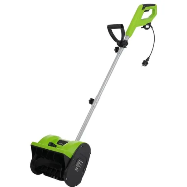 Clearance Snöslunga, Högpresterande, Kompakt Design,Elektrisk, grön, EU Snöborttagning