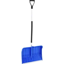 Clearance Snöspade blå 145 cm aluminium Snöborttagning