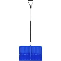 Clearance Snöspade blå 145 cm aluminium Snöborttagning