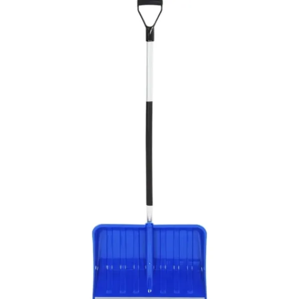 Clearance Snöspade blå 145 cm aluminium Snöborttagning