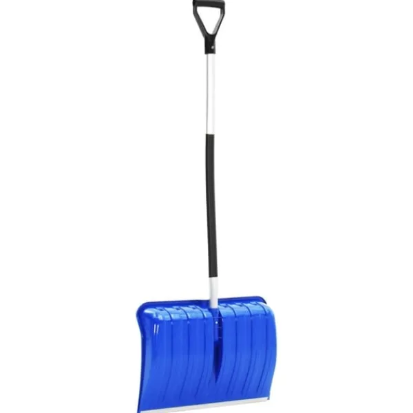Clearance Snöspade blå 145 cm aluminium Snöborttagning