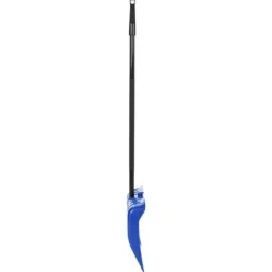 Snöspade med aluminiumkant - Praktisk snöskyffel | Färg: Blå | Storlek: 147 cm