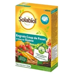 SOLABIOL SOGUA750N Boost-gödselmedel baserad på Guano Marin - 12 X 750g