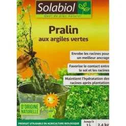 Best Solabiol SOPRAL3 Pralin med grön lera - Upp till 3 l - 2,4 kg Jord & Sand