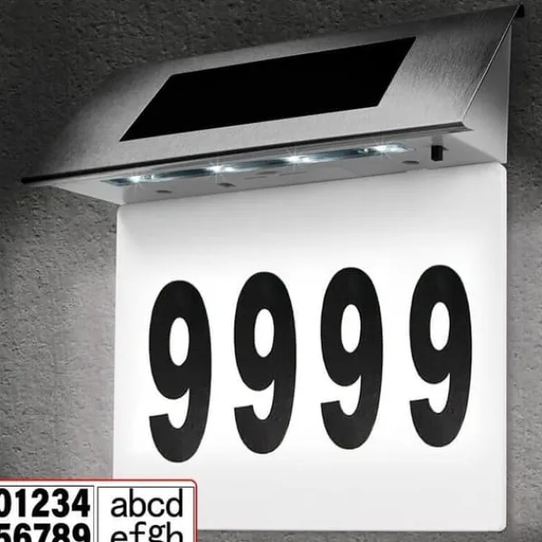 Outlet SOLAR HEM NUMMER TUTUMI GA1049B Adresskyltar & Husnummer
