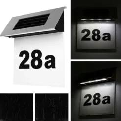 Outlet SOLAR HEM NUMMER TUTUMI GA1049B Adresskyltar & Husnummer