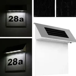 Outlet SOLAR HEM NUMMER TUTUMI GA1049B Adresskyltar & Husnummer