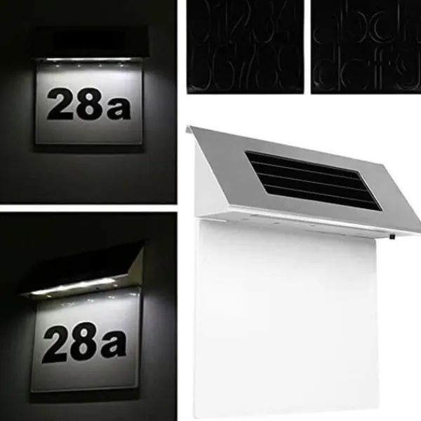 Outlet SOLAR HEM NUMMER TUTUMI GA1049B Adresskyltar & Husnummer