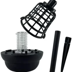 Solar myggdödare lampor för trädgård, gräsmatta, solenergi LED-ljus, insektsmedel (4 Moss Killer lampor[H2303]