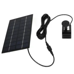Online Solar Pond Pump Kit med Anti-Clogging Mesh - Enkel montering, 9V 1,8W, för trädgårdspooldekoration Fontäner & Dammar