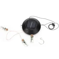 Outlet Solar Power LED Färgglad Windbell Lamp Wishing Bottle Wind Chimes Dekor för Trädgård Vinddekoration