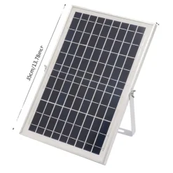 Solbrunnspump, solenergidriven, hög flödeshastighet,svart