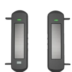New Solcellsdriven trådlös strålsensor, 800m överföringsområde, 100m detektionsområde Sensorer Till Säkerhetssystem
