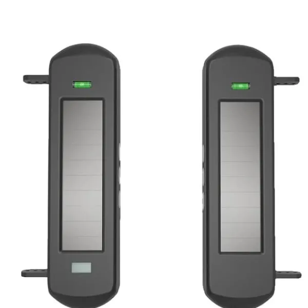 New Solcellsdriven trådlös strålsensor, 800m överföringsområde, 100m detektionsområde Sensorer Till Säkerhetssystem