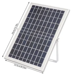 Solcellsvattenpumpfontän, hög flödeshastighet 1000L/h, 200cm vattenhöjd,Silver
