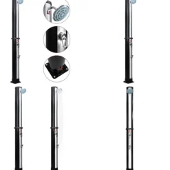 Soldusch med duschhuvud och kran 40 L - Soldusch - Utedusch - Home & Living Spa & Utomhusbad