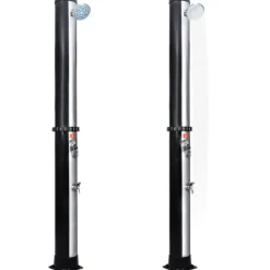vidaXL Soldusch med duschhuvud och kran 40 L