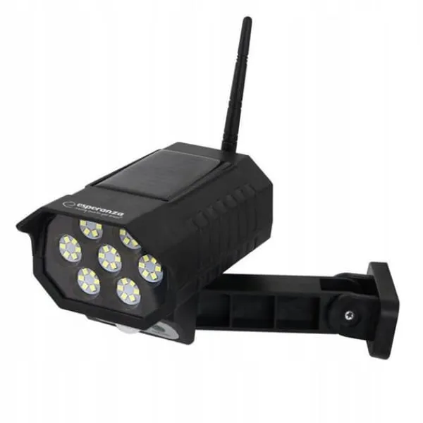 Solfalsk Kamera - IKONKA - ESPERANZA PHANTOM - 42 LED - Rörelse Detektor - IP65