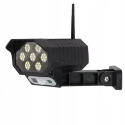 Solfalsk Kamera - IKONKA - ESPERANZA PHANTOM - 42 LED - Rörelse Detektor - IP65