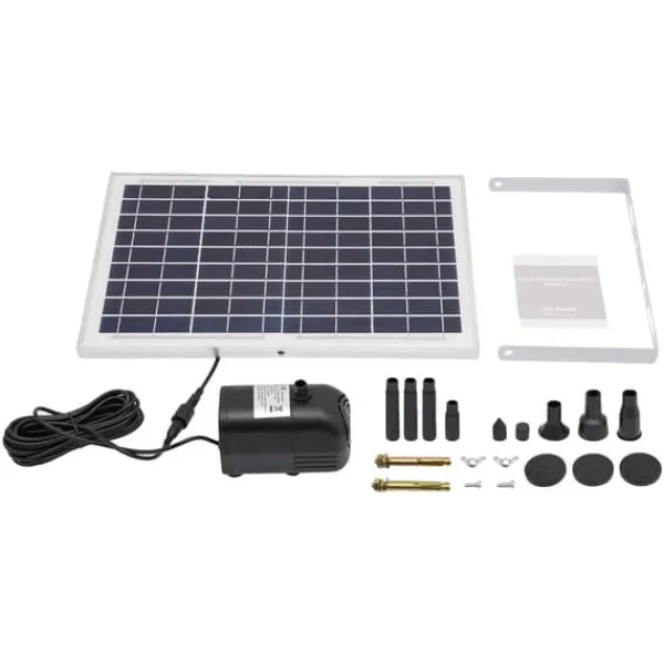 Solfontänpumpkit, Solpanelkraft, Hög flödeshastighet,svart